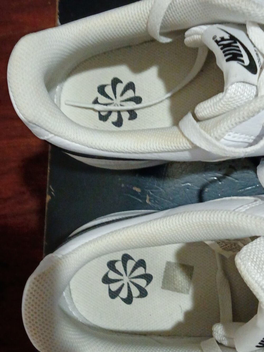 Nike Mens Shoes Court Vision Next Nature Low White Black Size 13 US DH2987-101 - Picture 11 of 14